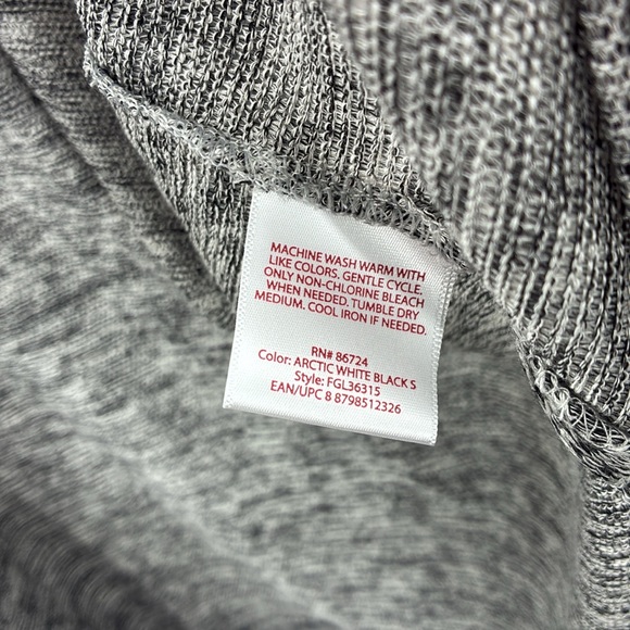 Faded Glory Gray Knit Cardigan Sweater size XL - Picture 4 of 5